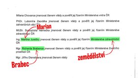 Druhá strana dopisu premiéra Bohuslava Sobotky prezidentu Zemanovi
