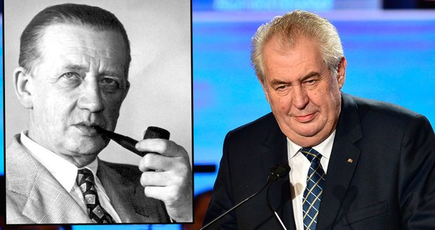 Miloš Zeman nemá novináře v lásce. Slova o ikoně novinařiny Ferdinandu Peroutkovi se mu však vůbec nepovedla