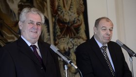 Miloš Zeman a Jaroslav Zavadil se prý při setkání na Hradě shodli v řadě témat