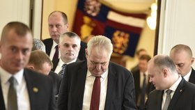 Miloš Zeman v Jihomoravském kraji: S hejtmanem Michalem Haškem