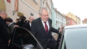 Miloš Zeman má za sebou první sérii schůzek ve své prezidentské kanceláři