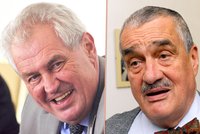 Obří razie: Zeman se nechá informovat, TOP 09 tuší Nečasův konec