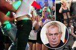 Kateřina Zemanová podle extra.cz vyrazila na porno akci. Miloš Zeman v té době kritizoval sexuální skandál kolem Pussy Riot