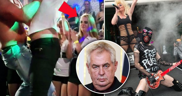 Kateřina Zemanová podle extra.cz vyrazila na porno akci. Miloš Zeman v té době kritizoval sexuální skandál kolem Pussy Riot