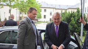 Miloš Zeman se vrátil domů, na Vysočinu, kde má chalupu