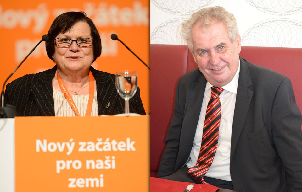 Miloš Zeman má další posilu do týmu poradců: Marii Benešovou z ČSSD