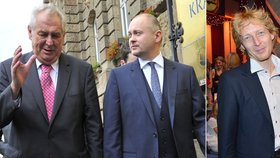 Do Miloše Zemana i hejtmana Haška se ostře opřel miliardář Karel Janeček (vpravo)