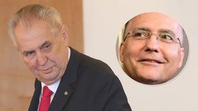 Prezident Miloš Zeman odmítl jmenovat šéfa BIS Koudelku generálem už popáté