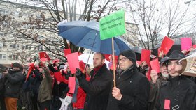 Takto na prezidenta Zemana reagovali v Brně.