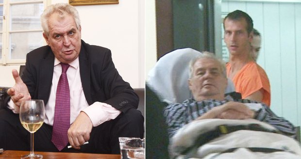Miloš Zeman má povolený jeden vinný střik denně