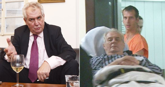 Co přesně stálo za hospitalizací Miloše Zemana v motolské nemocnici?