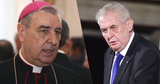 Zeman předá metál zástupci Vatikánu v Česku. Hrad ale zamlčel důležitou věc