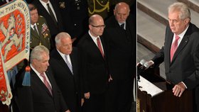 Pietní akce na Vítkově: Miloš Zeman, ale i Václav Klaus či Bohuslav Sobotka uctili památku obětí první světové