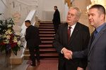 Prezident Zeman ve Sněmovně