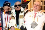 Prezident Miloš Zeman se chystá na OH v Soči i s manželkou Ivanou. Olympiádu v Turíně si nenechal ujít jeho předchůdce Klaus (vlevo s lyžařkou Kateřinou Neumannovou).