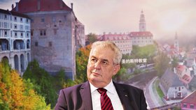 Miloš Zeman zahájil státní návštěvu Číny. Hovořil o česko-čínské spolupráci i leteckém spojení