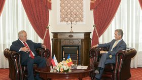Moldavsko navštívil i prezident Miloš Zeman, setkal se s tehdejším premiérem Iuriem Leancou.