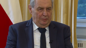 Prezident Miloš Zeman v pořadu CNN TV Prima Partie
