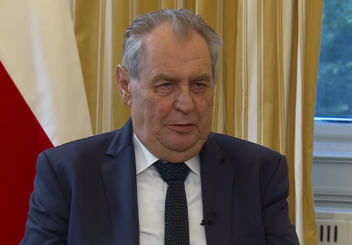 Prezident Miloš Zeman