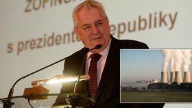 Miloš Zeman vystoupil na Žofínském fóru. Promluvil i o jaderné energii