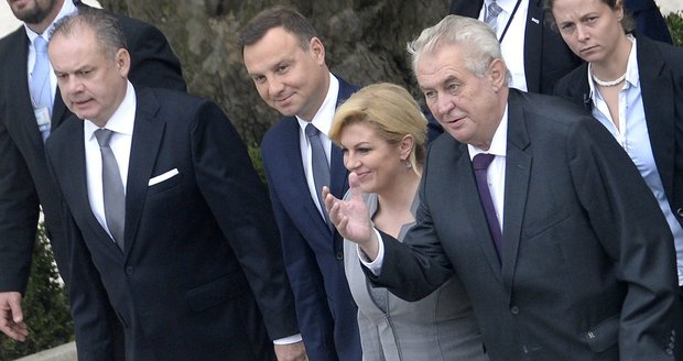 Omluva za polskou zradu s kvótami? Zeman a Duda se střetli u Balatonu