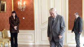 Prezident Miloš Zeman přijal na Hradě nového velvyslance KLDR Kim Pchjong-ila, strýčka současného severokorejského vůdce