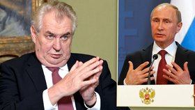 Prezident Zeman promluvil o Putinovi a jeho údajných plánech