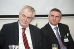 Miloš Zeman a Vratislav Mynář