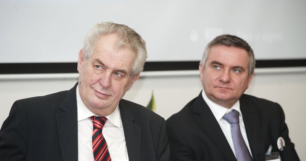 Miloš Zeman a Vratislav Mynář