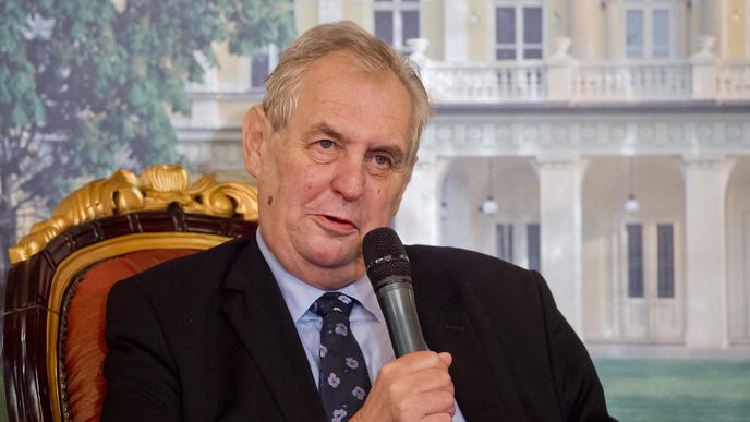 Prezident České republiky Miloš Zeman