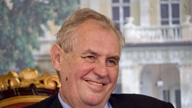 Prezident České republiky Miloš Zeman. (ilustrační foto)