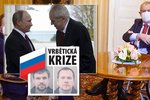 Prezident Miloš Zeman k Vrběticím mlčí, k Rusku a "špionománii" se vyjadřoval opakovaně