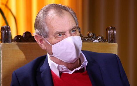 Prezident Miloš Zeman v pořadu S prezidentem Lánech. (5.4.2020)