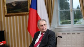 Miloš Zeman v pořadu S prezidentem v Lánech. (15.1.2023)