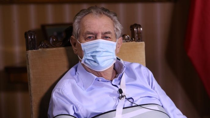 Miloš Zeman v pořadu S prezidentem v Lánech. (11.10.2020) Miloš Zeman v pořadu S prezidentem v Lánech. (11.10.2020)