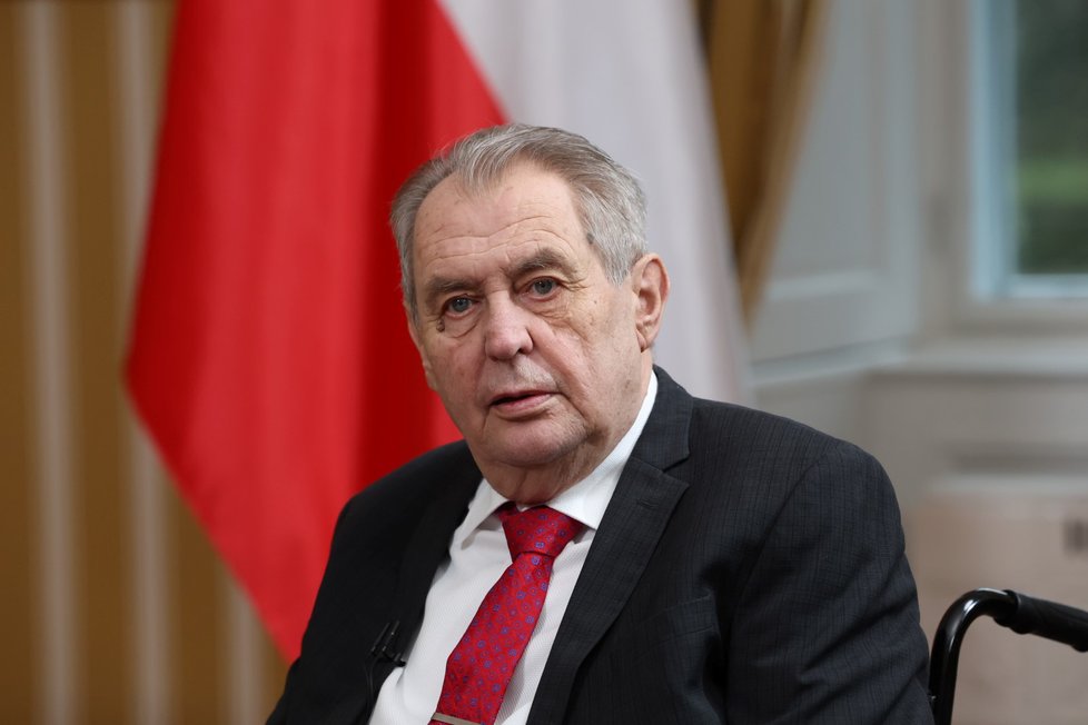 Miloš Zeman v pořadu S prezidentem v Lánech. (15.1.2023)