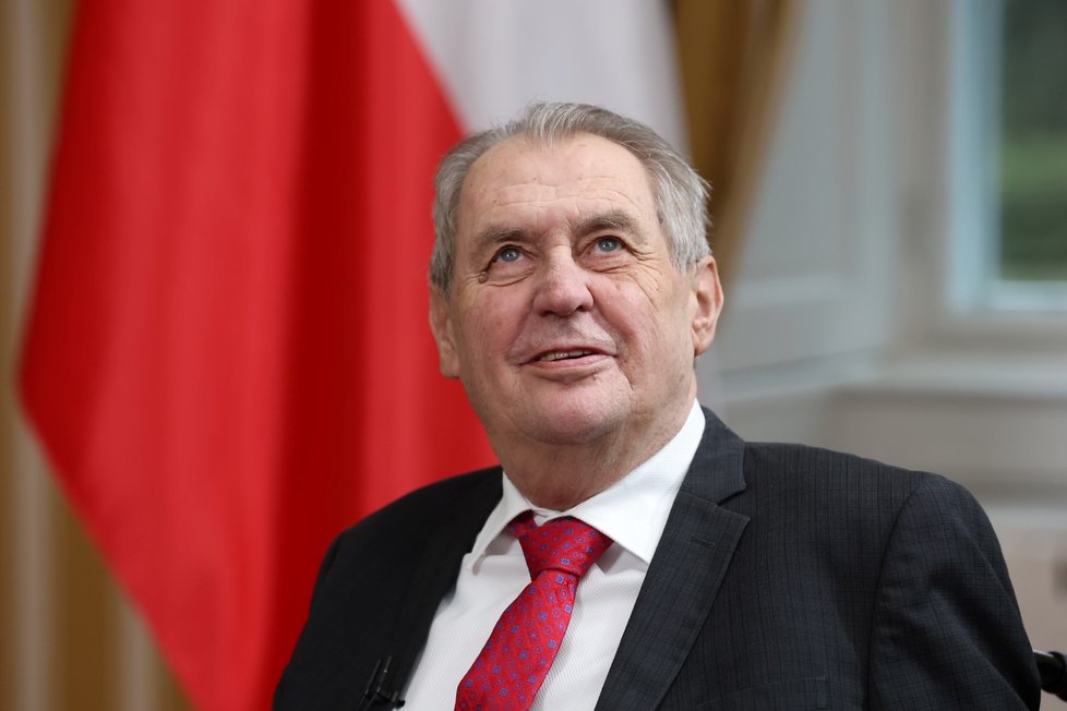 Miloš Zeman v pořadu S prezidentem v Lánech. (15.1.2023)