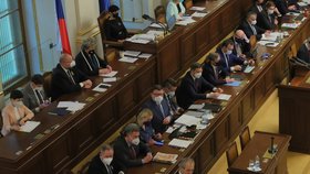 Jednání Sněmovny o rozpočtu: Prezident Miloš Zeman (18.2.2022)