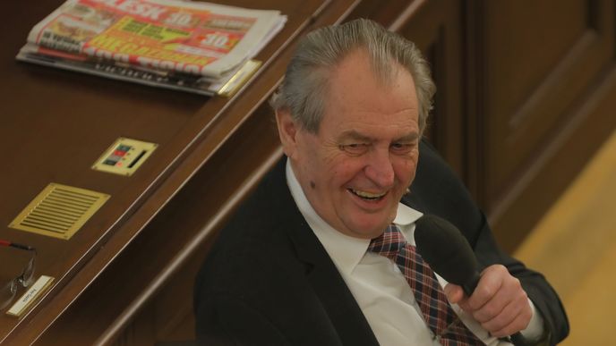 Prezident Miloš Zeman