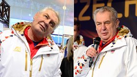 Miloš Zeman chce být maskotem českého olympijského týmu, řekl žertem.