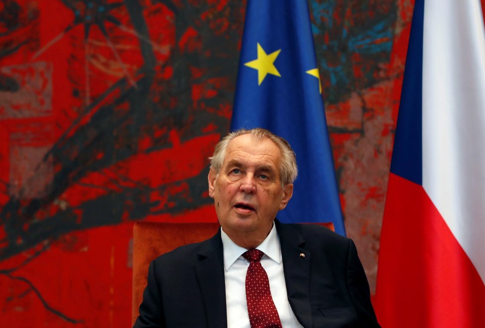 Český prezident Miloš Zeman na návštěvě Srbska (11. 9. 2019)