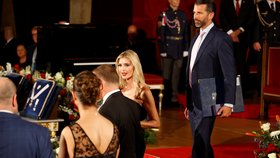 Předávání státních vyznamenání 2022: Ivanka Trumpová a její bratr Donald Trump jr