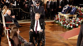 Předávání státních vyznamenání 2022: Miloš Zeman