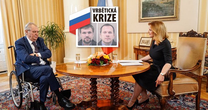 Miloš Zeman s Terezií Tománkovou v Parti na CNN Prima News