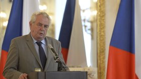 Miloš Zeman prohlásil, že je zapotřebí aktivně napadat teroristické základny.