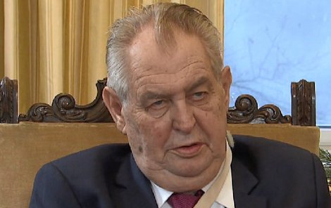 Prezident Miloš Zeman