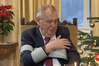 Zeman nechce „šaškárnu“, očkovat se ale nechá. Je pro zpřísnění a naložil Blatnému