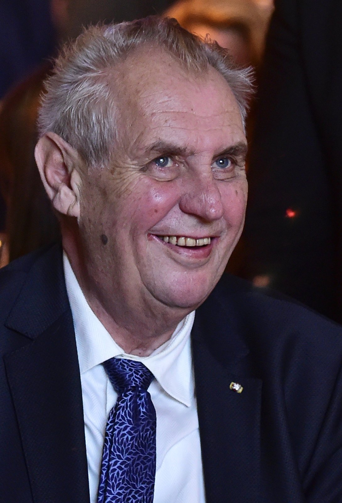 Miloš Zeman přebral v New Yorku ocenění od izraelské asociace