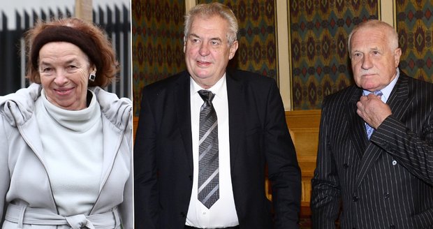 Miloš Zeman a Václav Klaus se sešli na Hradě. Řešili i velvyslankyni Livii Klausovou?