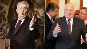 Klaus předpokládá, že Zeman svou hulvátskou mluvou něco sleduje.